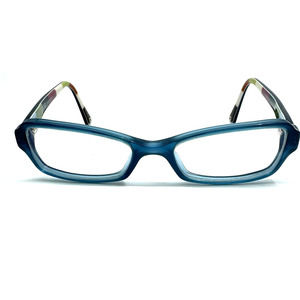 Coach Eyeglasses Frames HC 6010 Quinn 5028 Blue Rectangle 48-16-135 H9882